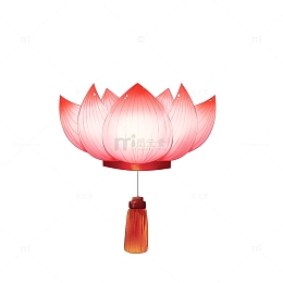 中秋莲花荷花灯