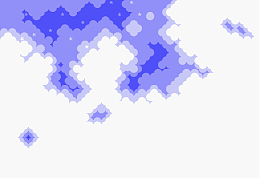 马里奥像素风场景云彩