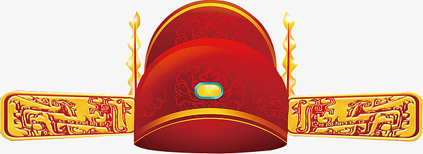 红色状元帽(可用于中高考宣传)