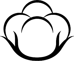 彩棉棉花矢量