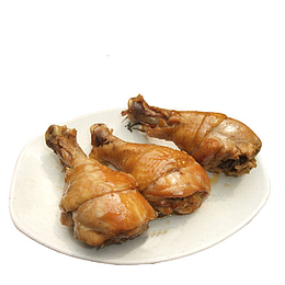 三只卤味鸡腿