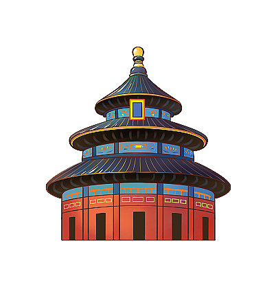 北京的著名建筑物天坛