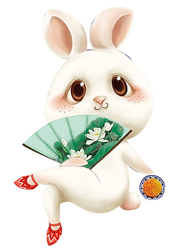 中秋节玉兔思念嫦娥