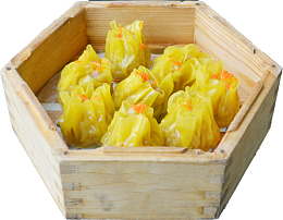 菊花干蒸烧卖