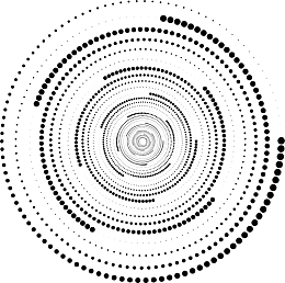 旋转 点阵 炫酷 特效