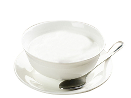 原味双皮奶白碗