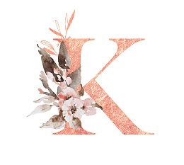 24个英文字母K