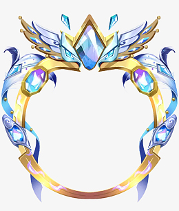 png蓝色宝石头像框pngpng皇冠pngpng施华洛世奇首饰钻石花手链pngpng