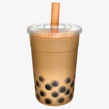 奶茶表情包免抠素材png