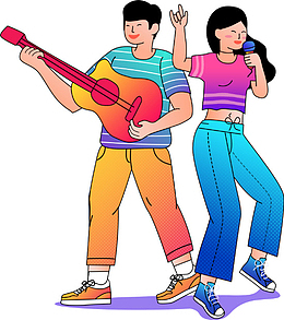 大型晚会现场表演