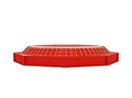 立体展台，模特素材