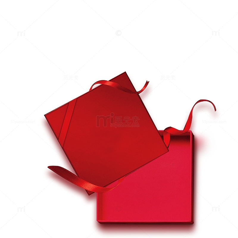 圣诞红色礼盒