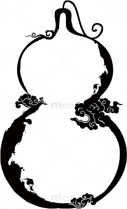 葫芦，水墨，古风