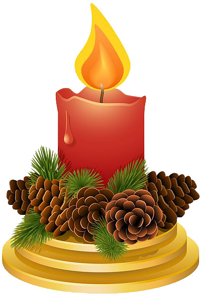 圣诞节装饰蜡烛