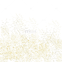 金色粒子漂浮