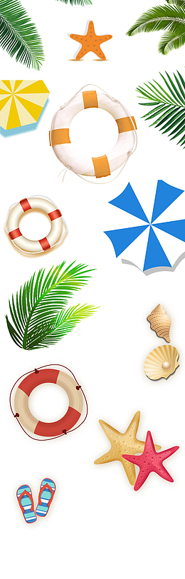 夏季水边素材