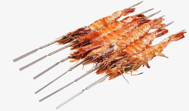 美味的烤大虾素材免费下载_觅元素