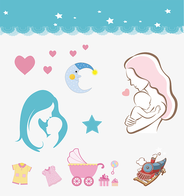 母婴装饰图标