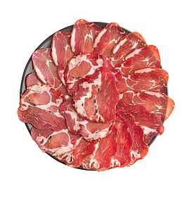 一盘火锅牛肉