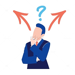疑问选择图标