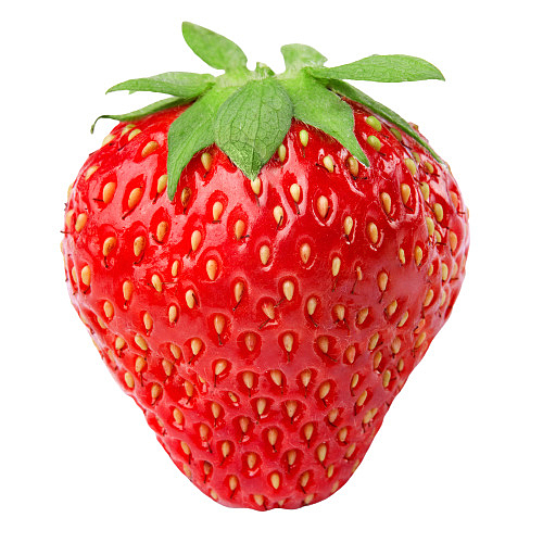 一个红色的大草莓高清