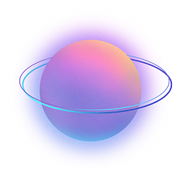 太空渐变星球