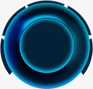 圆形科技感装饰素材_圆形科技感装饰图片元素-觅元素