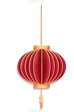 折纸灯笼，鎏金灯笼