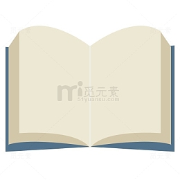 打开的书籍素材