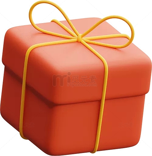 C4D立体礼物盒