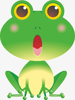卡通卡爱小青蛙