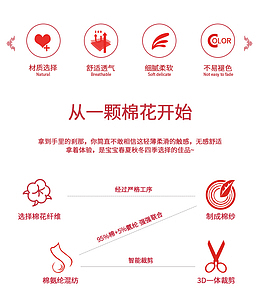 棉 内裤 详情页