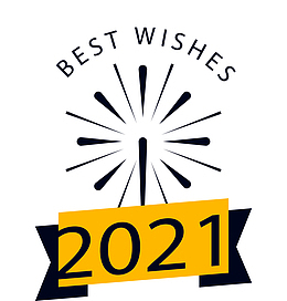 2021新春快乐烟花字体