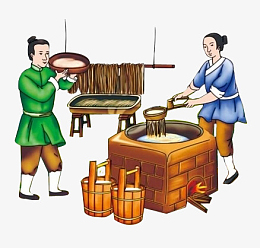 古代手工作坊图