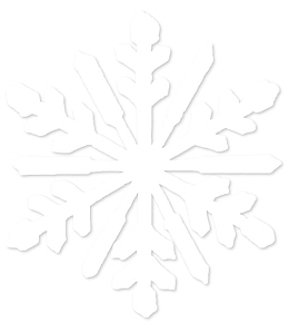 一片精美雪花六个角