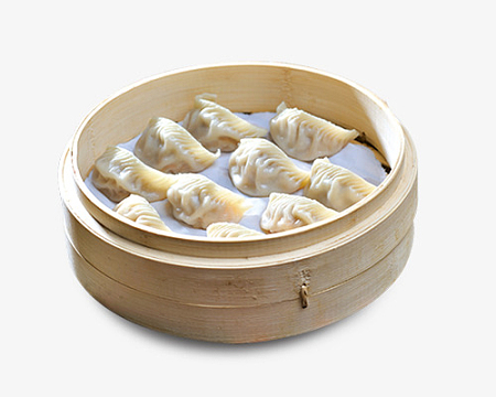 一笼蒸饺主食