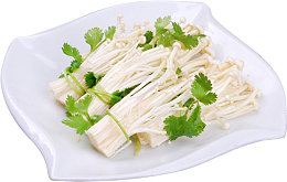 新鲜的金针菇