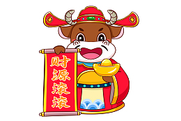 财神牛财源滚滚