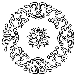花纹 圆形 传统图案