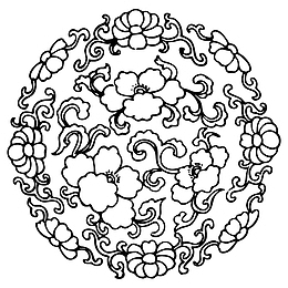 花纹 圆形 传统图案
