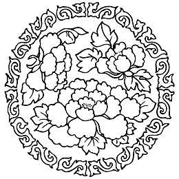 花纹 圆形 传统图案