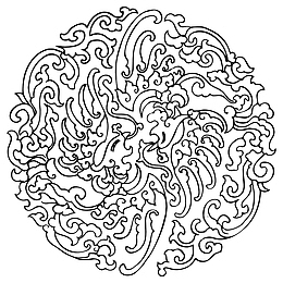 花纹 圆形 传统图案