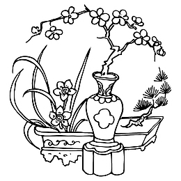 花纹 圆形 传统图案