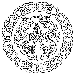 花纹 圆形 传统图案