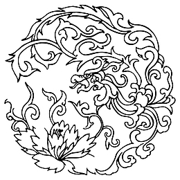 花纹 圆形 传统图案