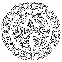 花纹 圆形 传统图案