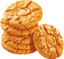 美味桃酥传统点心免扣元素