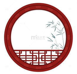 古风窗户国潮边框中国风