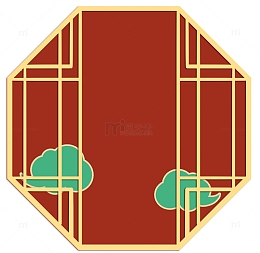 国潮风古风国潮窗户