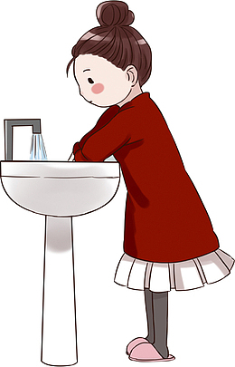 洗手素材抠图